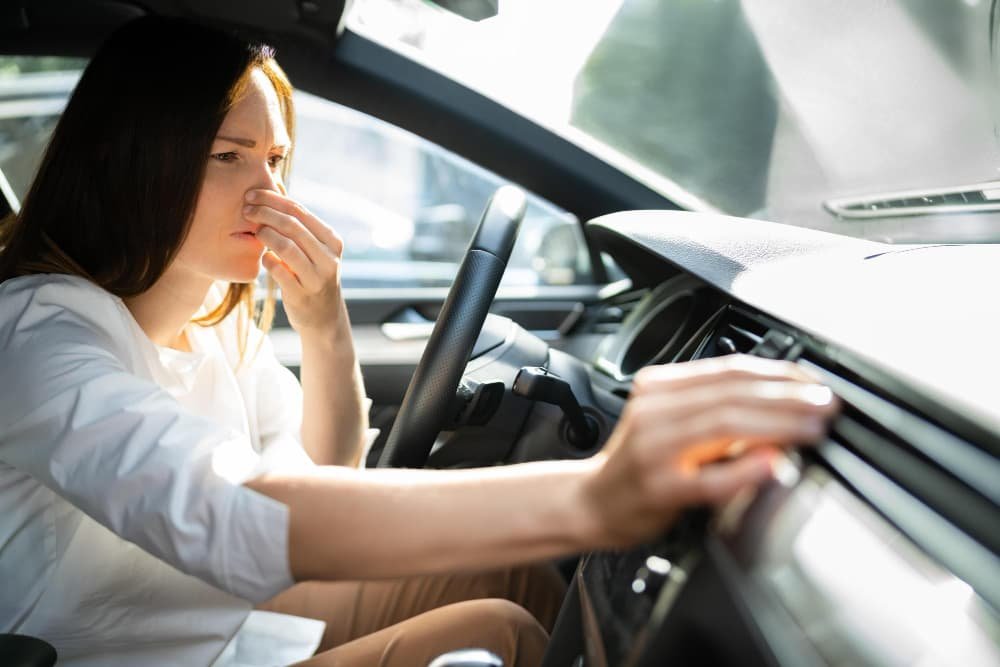 Car air conditioning anti-bacterial clean Cardiff